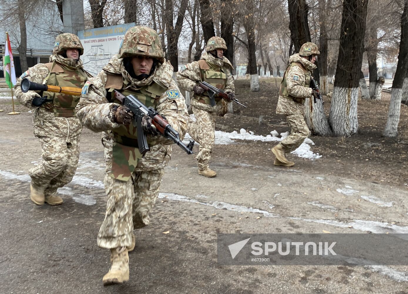 Kazakhstan CSTO Peacekeeping Forces