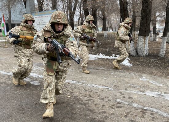 Kazakhstan CSTO Peacekeeping Forces