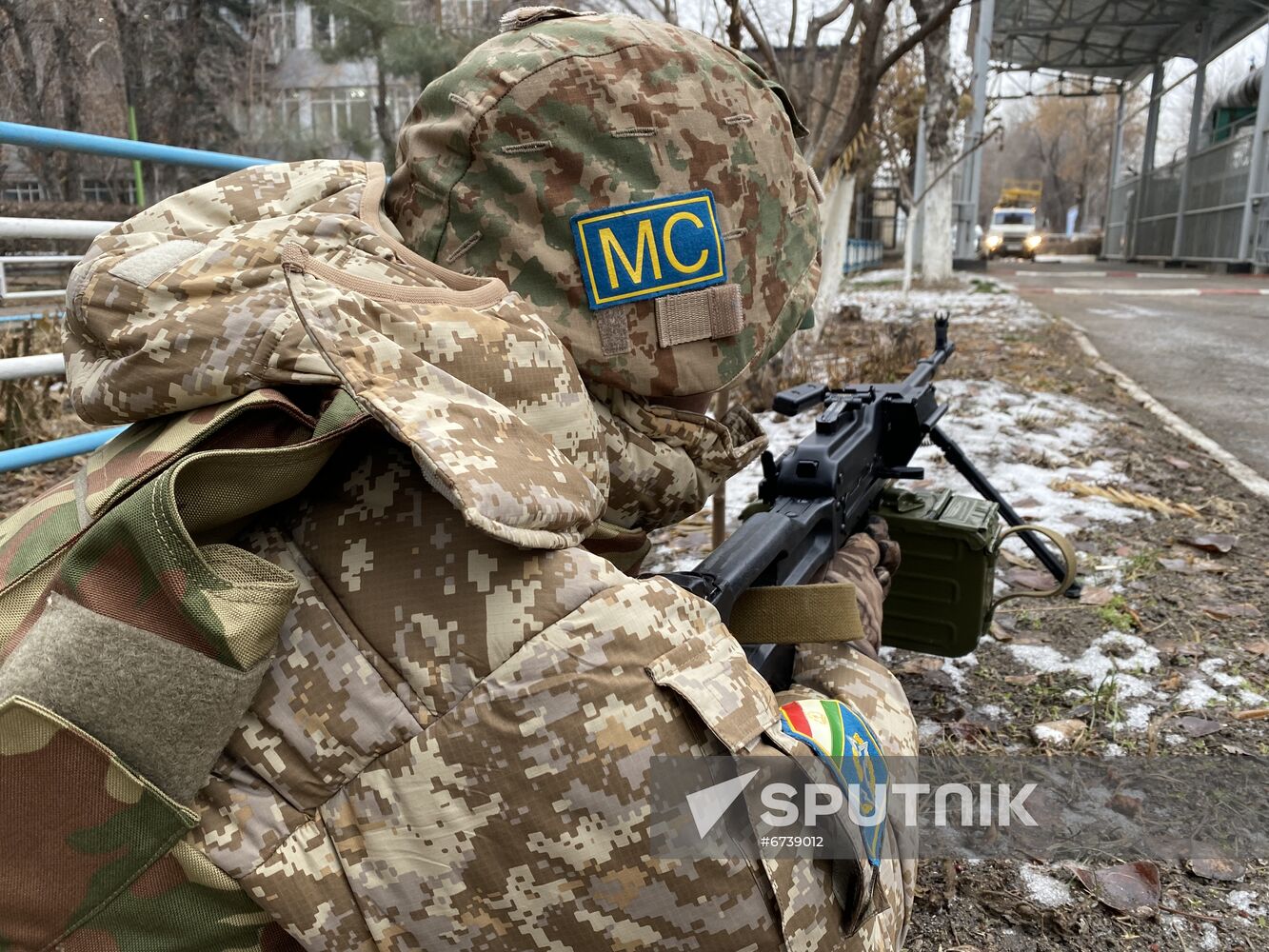 Kazakhstan CSTO Peacekeeping Forces