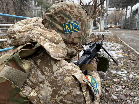 Kazakhstan CSTO Peacekeeping Forces