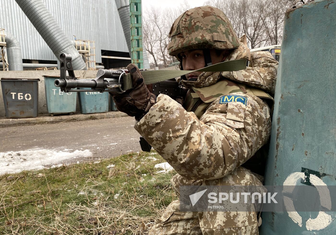 Kazakhstan CSTO Peacekeeping Forces