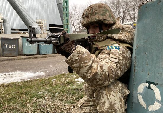 Kazakhstan CSTO Peacekeeping Forces