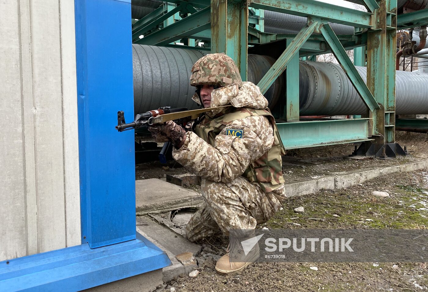 Kazakhstan CSTO Peacekeeping Forces