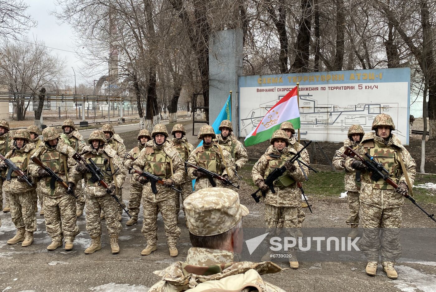 Kazakhstan CSTO Peacekeeping Forces