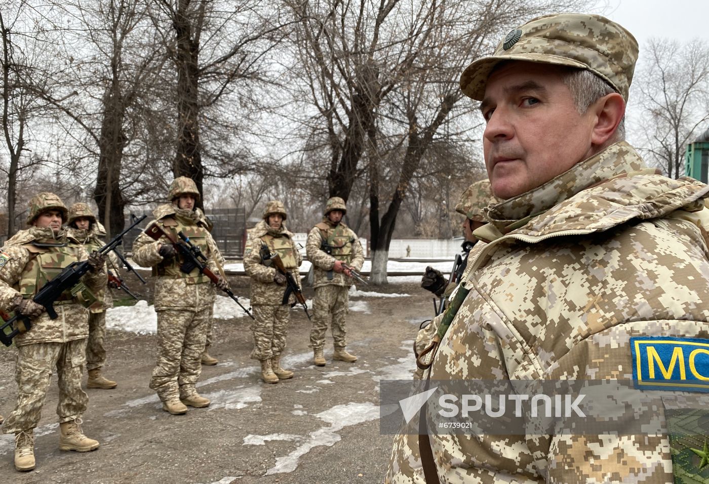 Kazakhstan CSTO Peacekeeping Forces