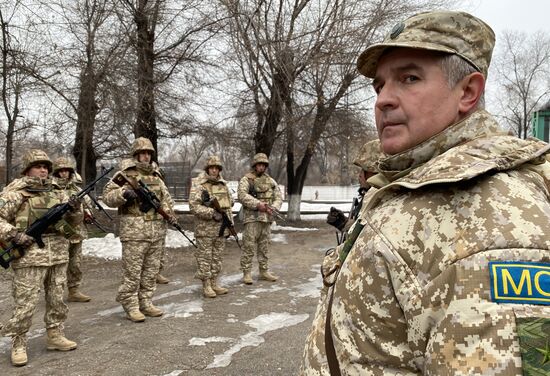 Kazakhstan CSTO Peacekeeping Forces