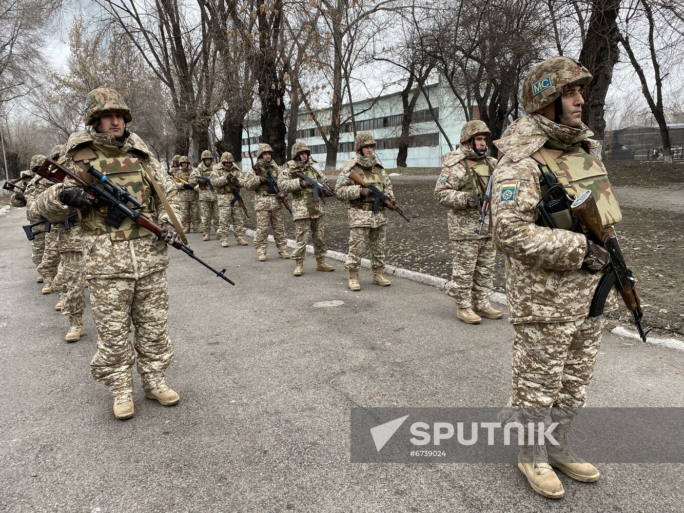 Kazakhstan CSTO Peacekeeping Forces