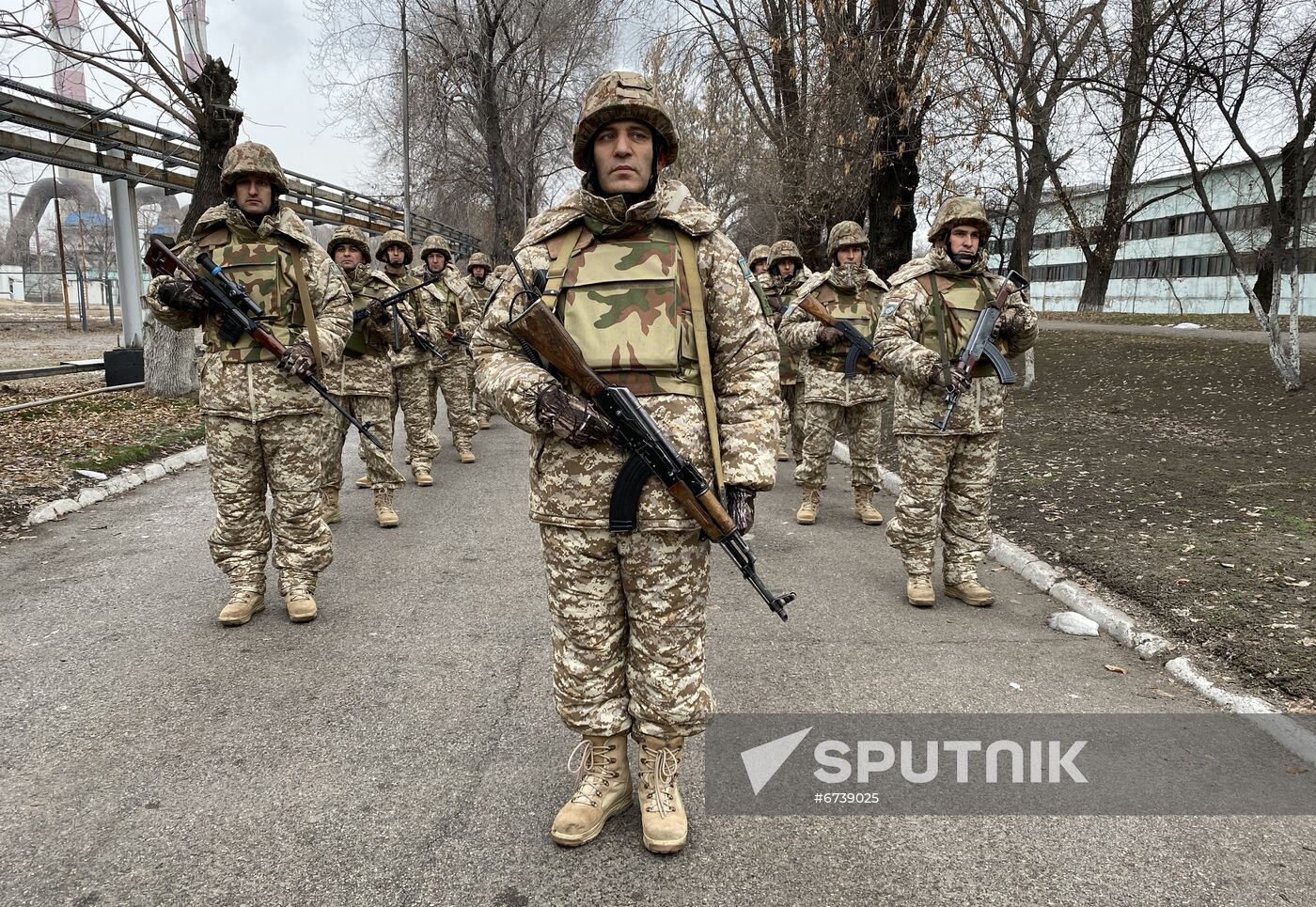 Kazakhstan CSTO Peacekeeping Forces