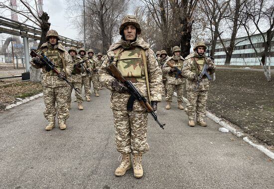 Kazakhstan CSTO Peacekeeping Forces