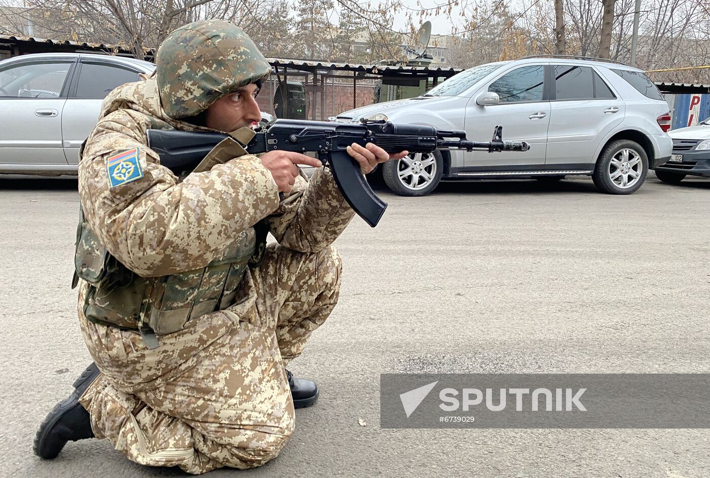Kazakhstan CSTO Peacekeeping Forces