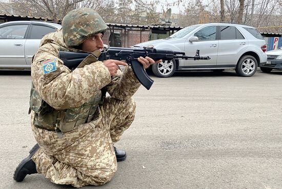 Kazakhstan CSTO Peacekeeping Forces