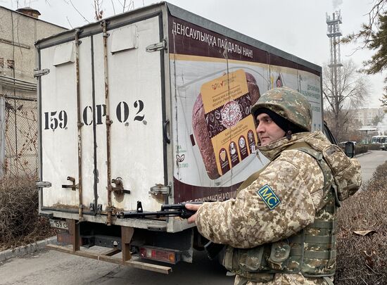 Kazakhstan CSTO Peacekeeping Forces