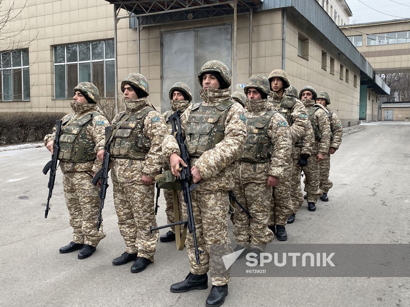 Kazakhstan CSTO Peacekeeping Forces
