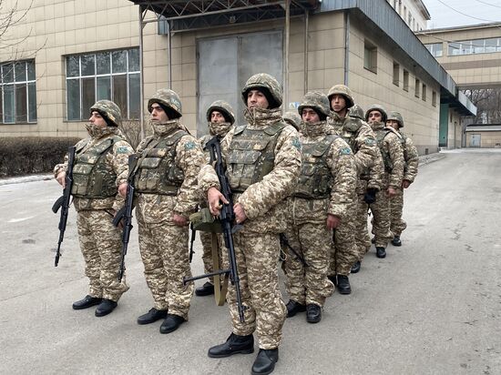 Kazakhstan CSTO Peacekeeping Forces
