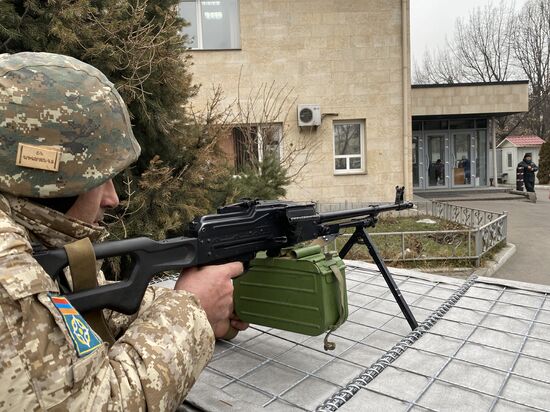 Kazakhstan CSTO Peacekeeping Forces