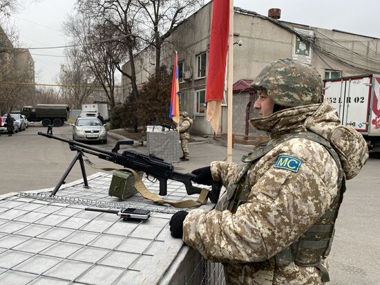 Kazakhstan CSTO Peacekeeping Forces