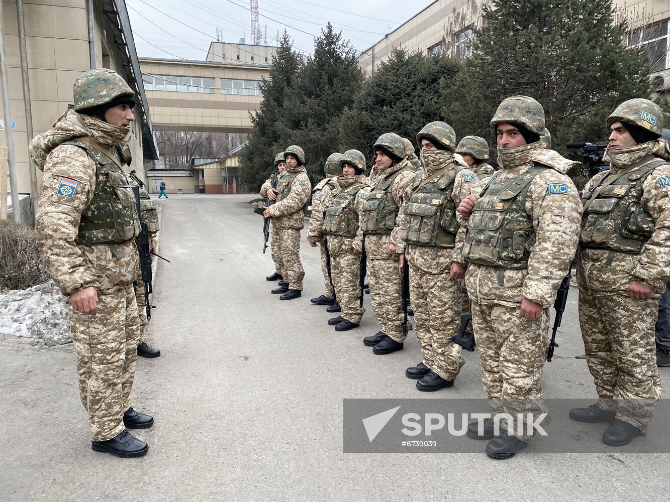 Kazakhstan CSTO Peacekeeping Forces