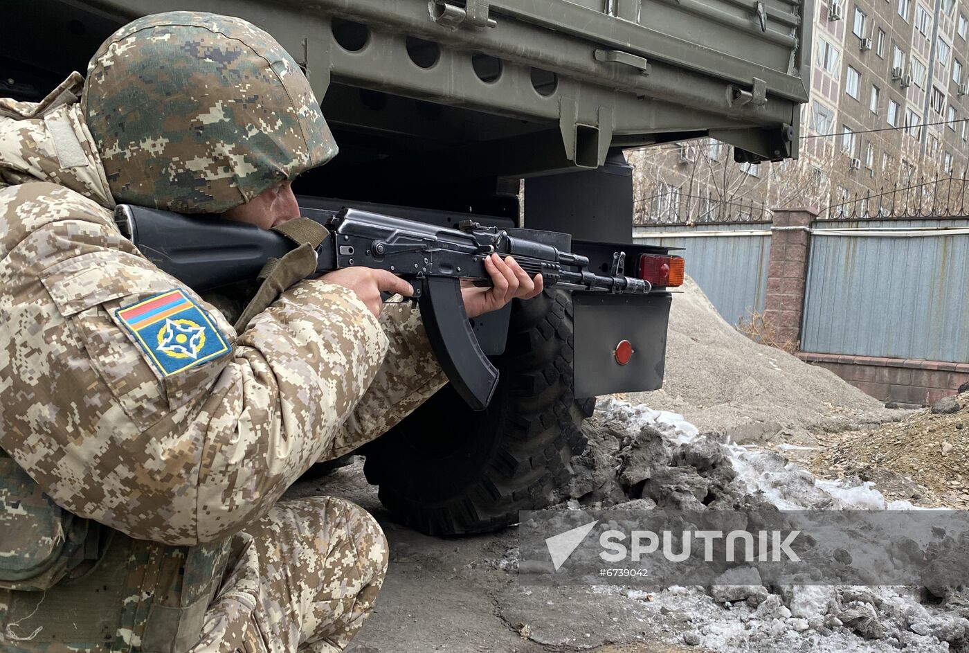 Kazakhstan CSTO Peacekeeping Forces
