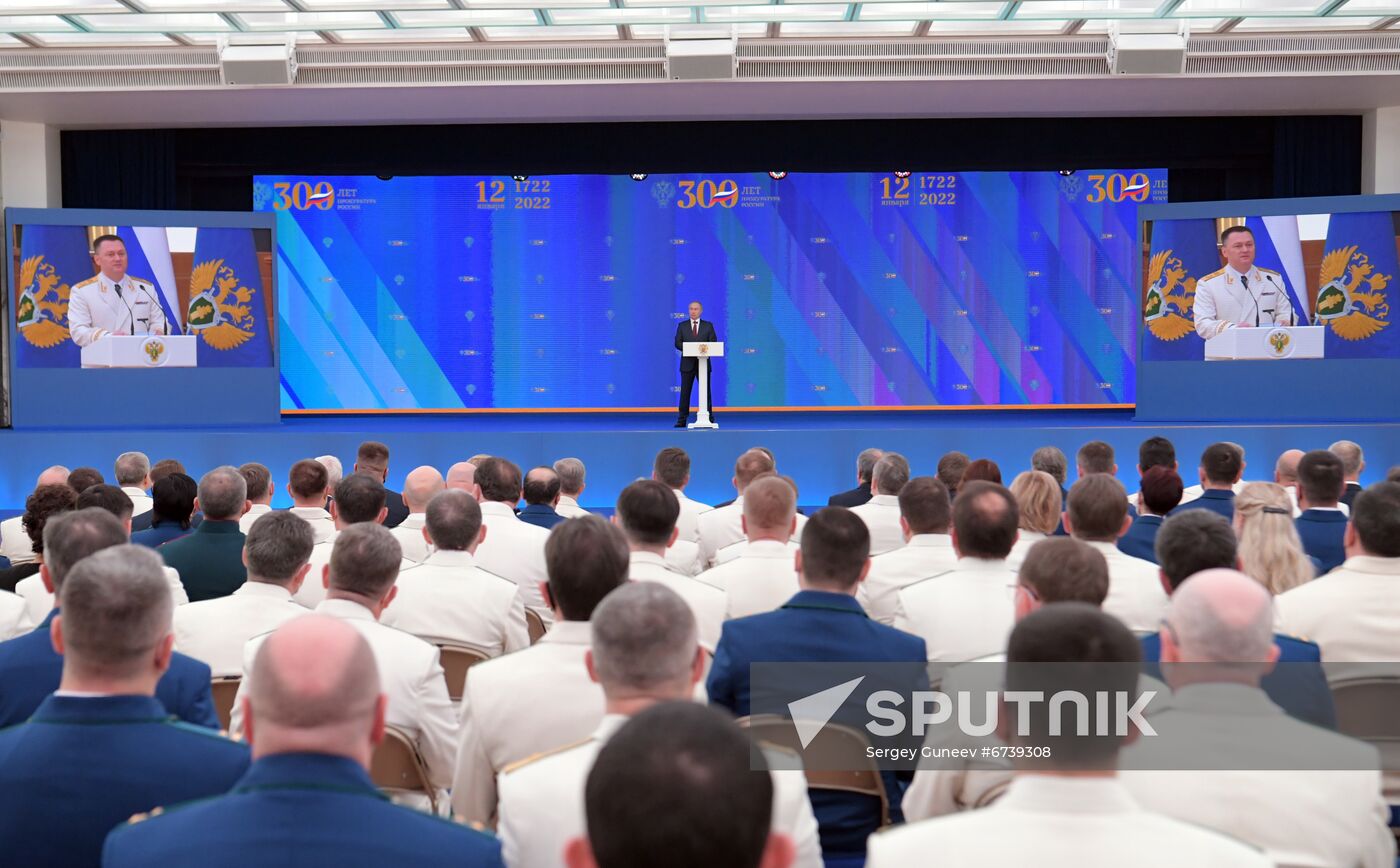 Russia Putin Prosecutor’s Office Workers Day