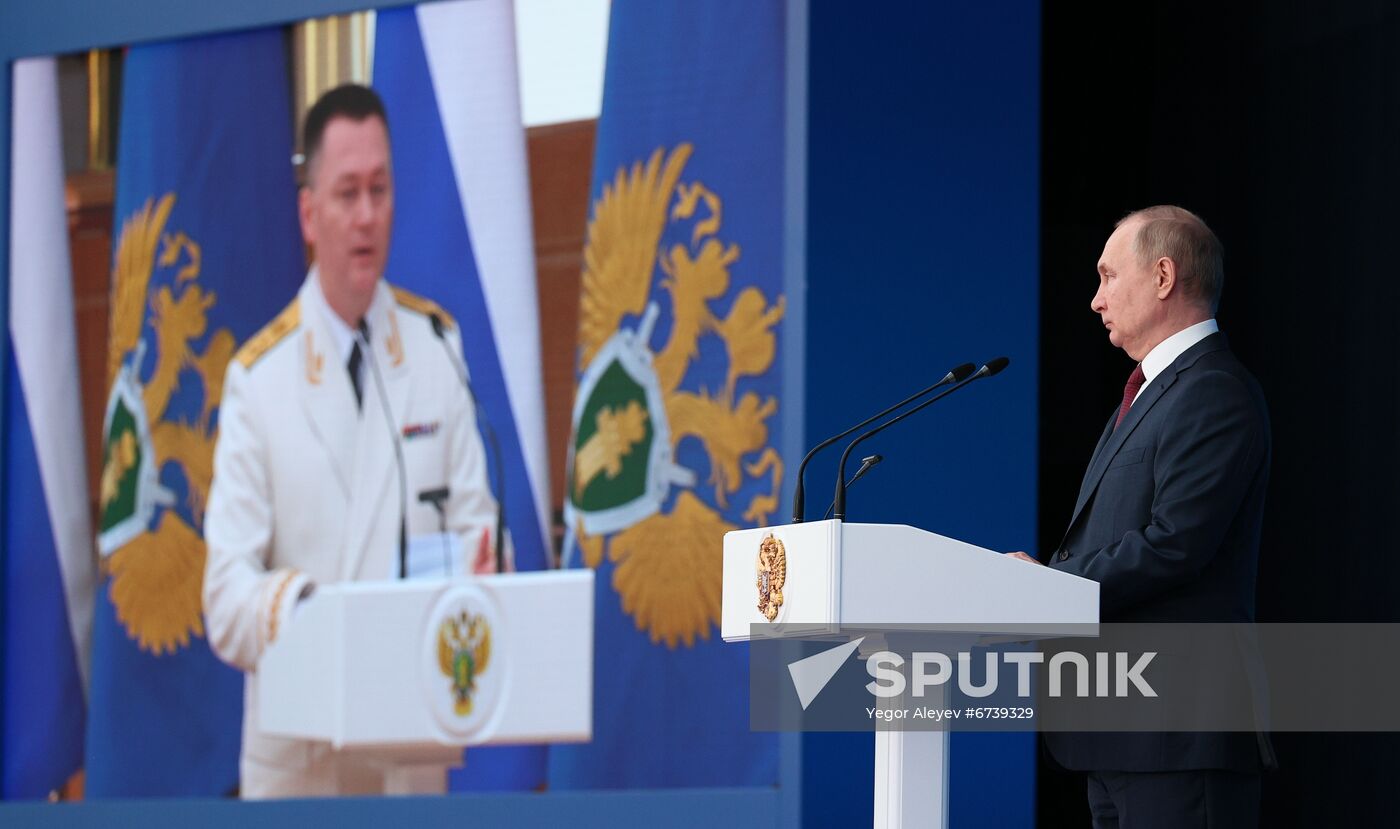 Russia Putin Prosecutor’s Office Workers Day