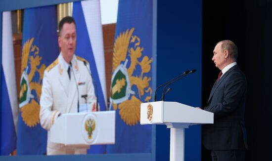 Russia Putin Prosecutor’s Office Workers Day