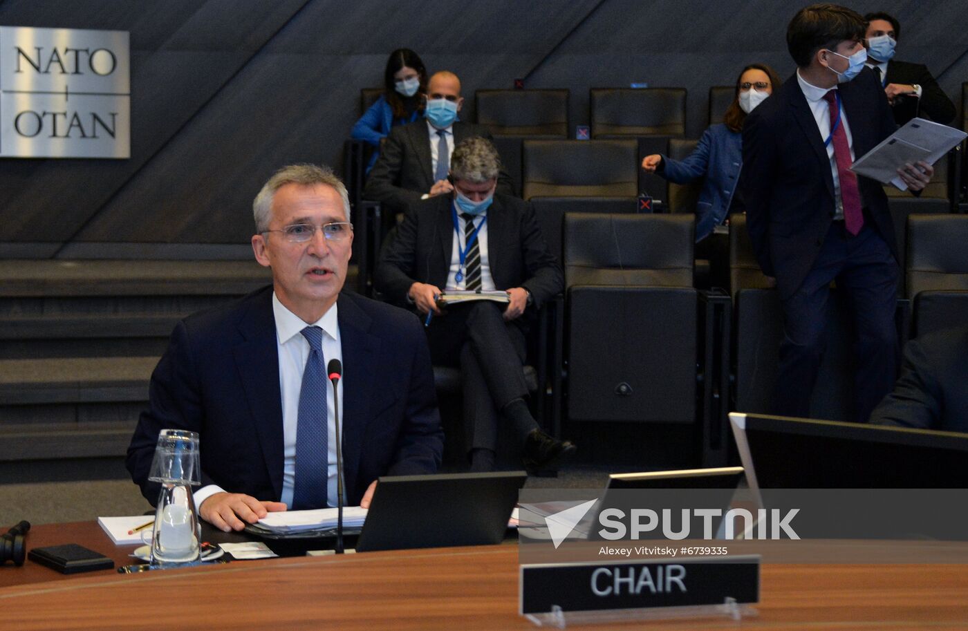 Belgium Russia NATO Talks