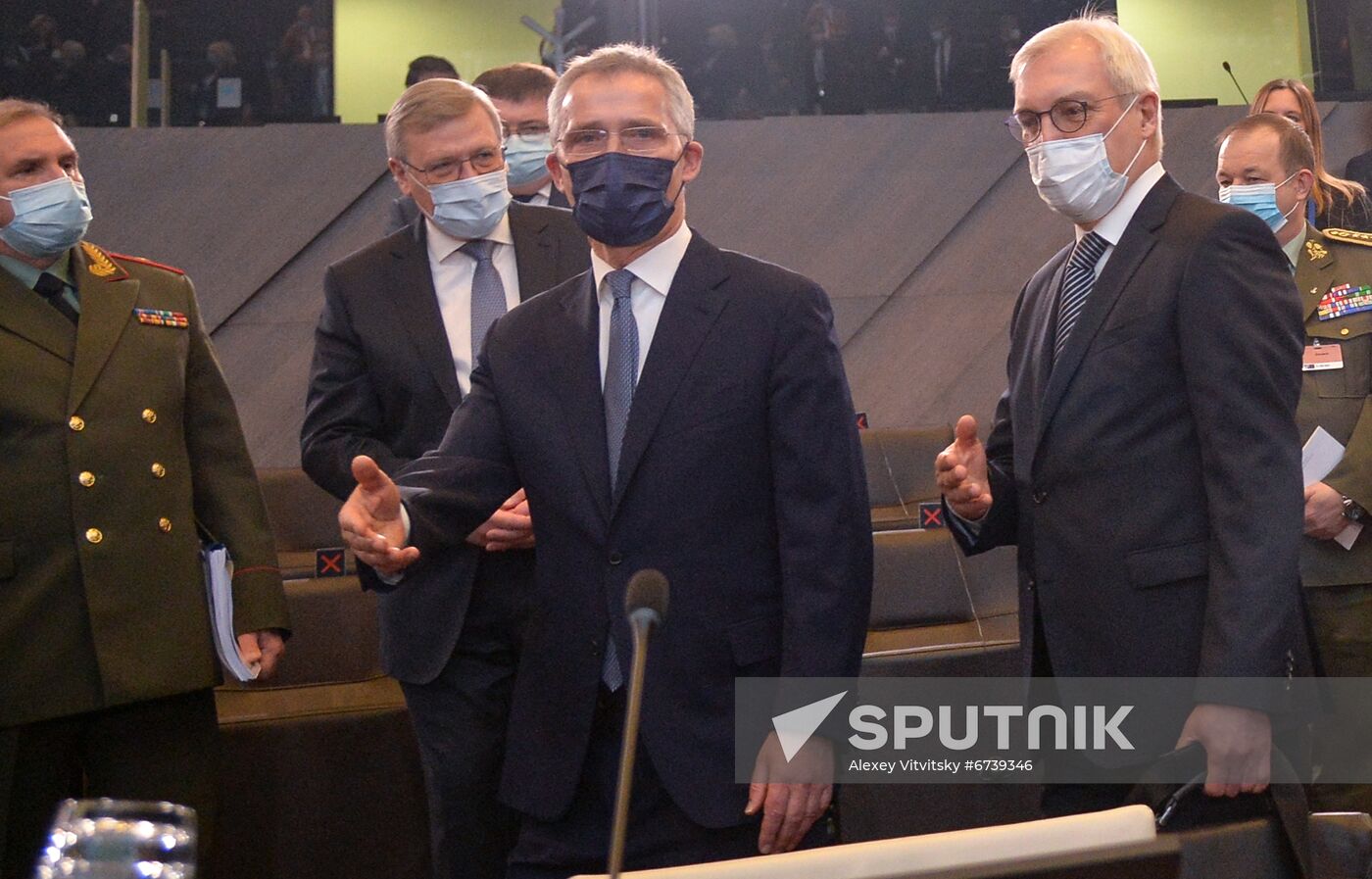 Belgium Russia NATO Talks