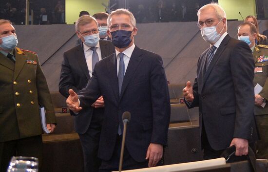 Belgium Russia NATO Talks