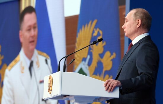 Russia Putin Prosecutor’s Office Workers Day