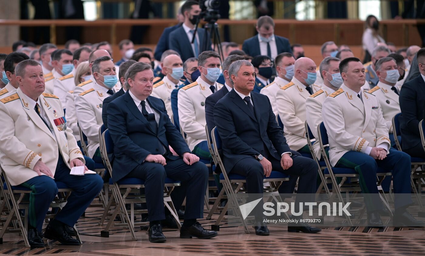 Russia Putin Prosecutor’s Office Workers Day