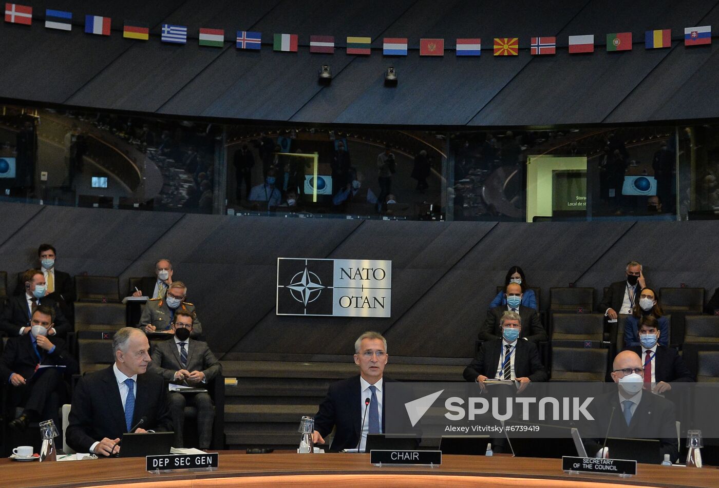 Belgium Russia NATO Talks