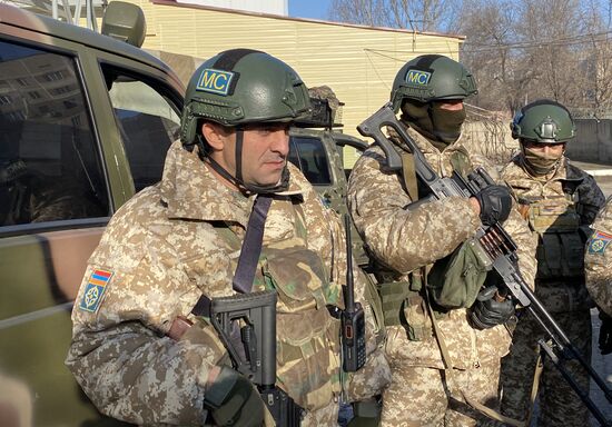 Kazakhstan CSTO Peacekeeping Forces