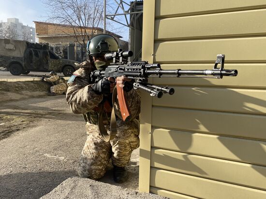 Kazakhstan CSTO Peacekeeping Forces