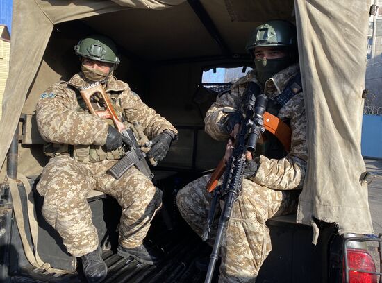 Kazakhstan CSTO Peacekeeping Forces