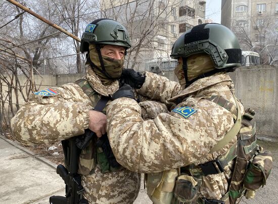 Kazakhstan CSTO Peacekeeping Forces