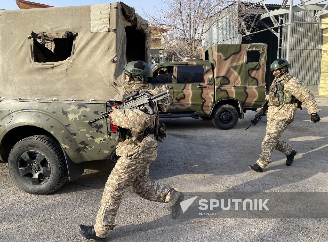 Kazakhstan CSTO Peacekeeping Forces