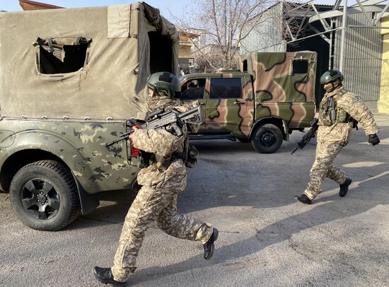 Kazakhstan CSTO Peacekeeping Forces