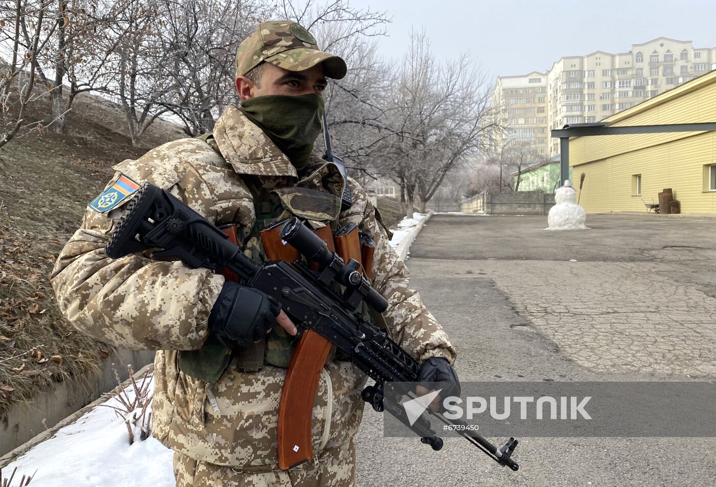Kazakhstan CSTO Peacekeeping Forces