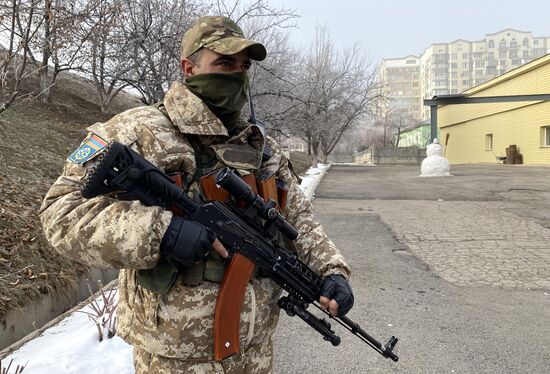 Kazakhstan CSTO Peacekeeping Forces