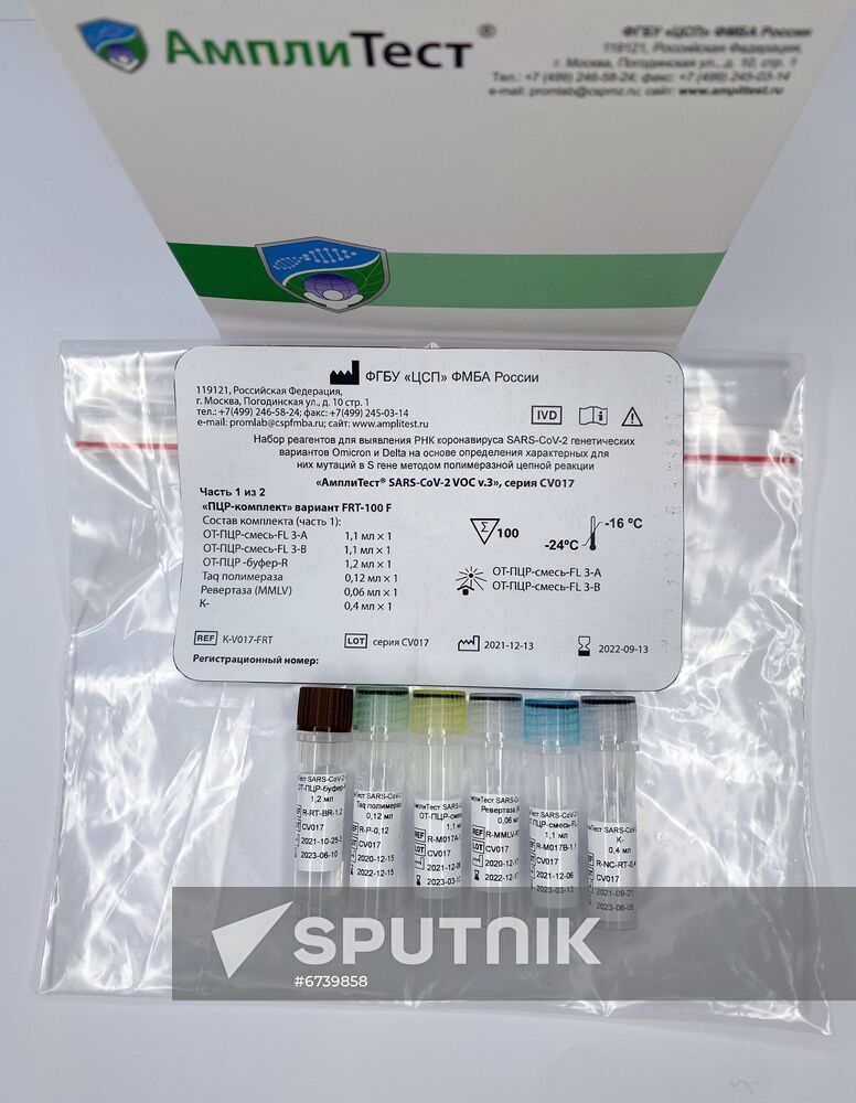 Russia Coronavirus Test