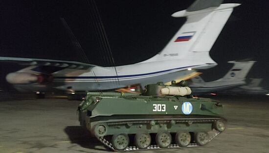 Kazakhstan Russia CSTO Peacekeeping Forces Withdrawal