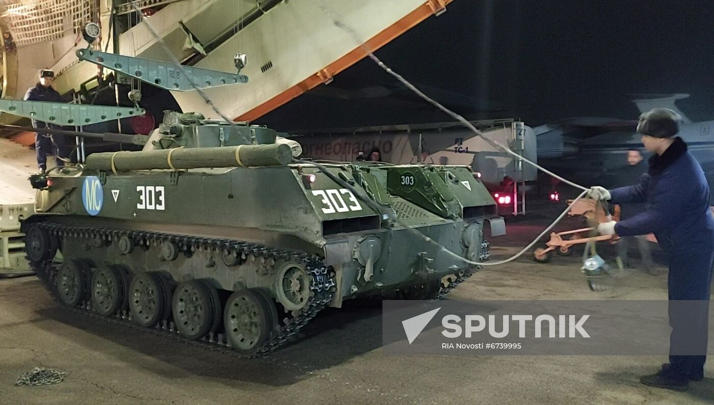 Kazakhstan Russia CSTO Peacekeeping Forces Withdrawal
