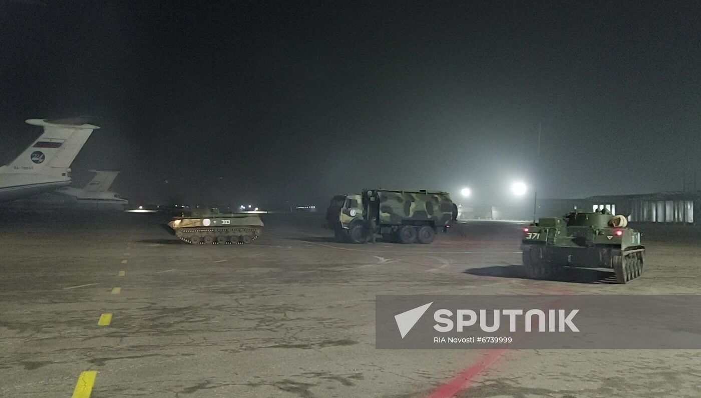 Kazakhstan Russia CSTO Peacekeeping Forces Withdrawal