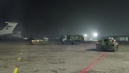 Kazakhstan Russia CSTO Peacekeeping Forces Withdrawal