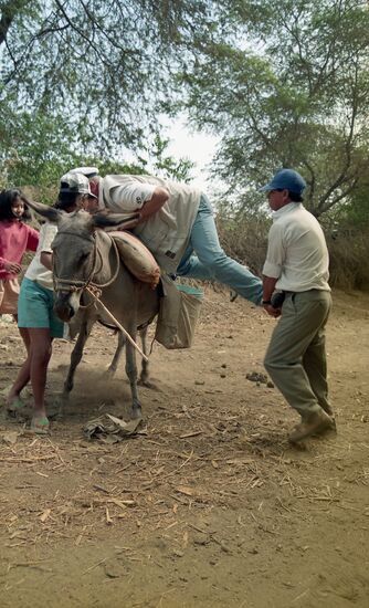 Traveler Yury Senkevich in Peru