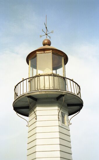 Light-house in Santa Cruz de Tenerife port