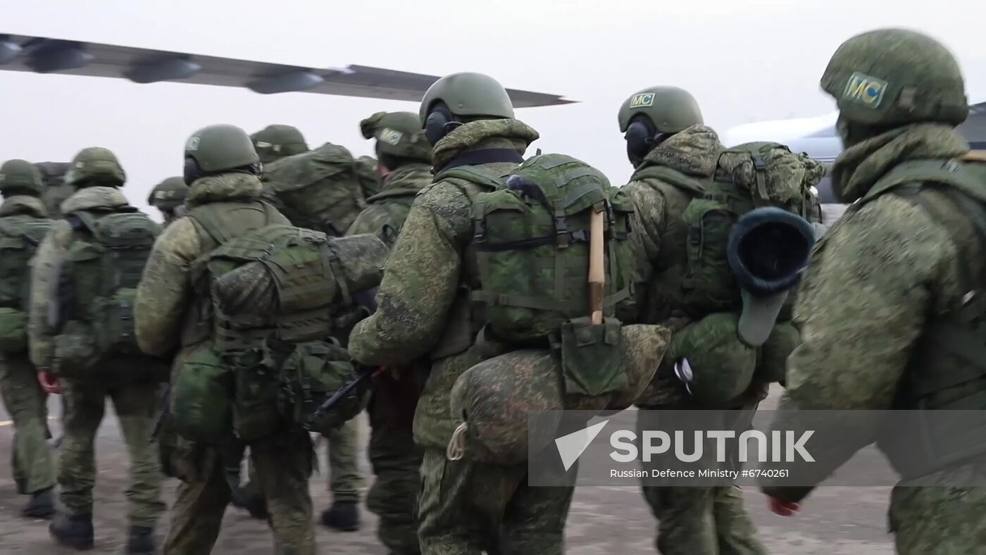 Kazakhstan Russia CSTO Peacekeeping Forces Withdrawal