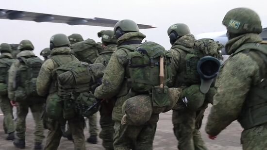 Kazakhstan Russia CSTO Peacekeeping Forces Withdrawal 