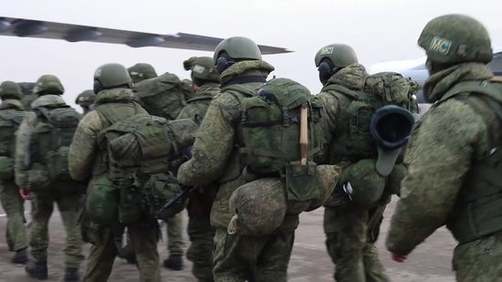 Kazakhstan Russia CSTO Peacekeeping Forces Withdrawal 