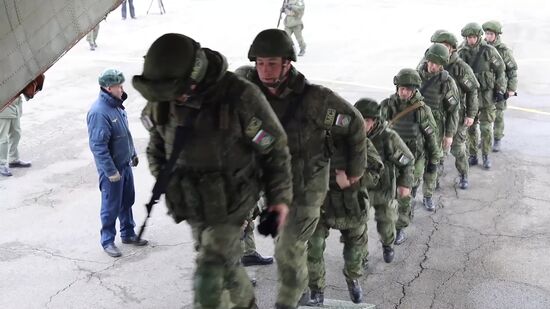 Kazakhstan Russia CSTO Peacekeeping Forces Withdrawal 